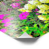 Chartreuse Green Limelight Hydrangea Garden Fotodruck (Ecke)