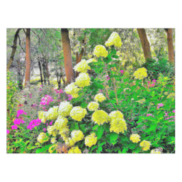 Chartreuse Green Limelight Hydrangea Garden Tischdecke