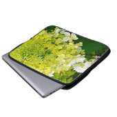 Chartreuse Green, Limelight Hydrangea, Laptopschutzhülle (Vorne Knopf)