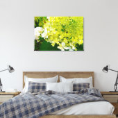 Chartreuse Green, Limelight Hydrangea, Leinwanddruck (Insitu (Schlafzimmer))