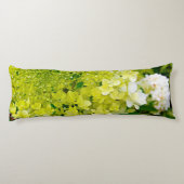 Chartreuse Green, Limelight Hydrangea, Seitenschläferkissen (Rückseite)