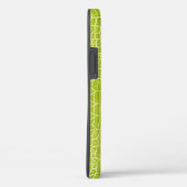 Chartreuse Grüne Imitat Krokodile Leder Case-Mate iPhone Hülle (Rückseite / Rechts)