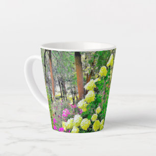 Chartreuse Grüne Limelight Hortensien Garten Milchtasse