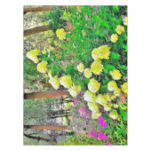Chartreuse Grüne Limelight Hortensien Garten Tischdecke (Vorderseite)