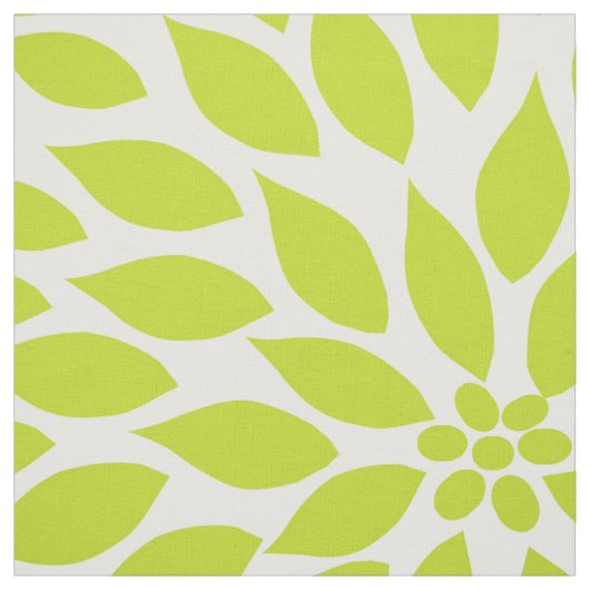 Chartreuse grüner grauer mutiger großer stoff (Muster)