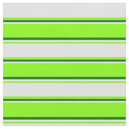 Chartreuse, Lavendel und dunkle grüne Streifen Stoff (Nahaufnahme)