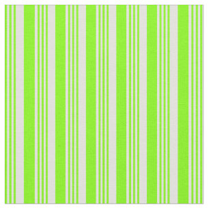 Chartreuse & Light Cyan Cfarbene Streifen Stoff