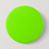 Chartreuse (Neon Green) 7FFF00 Farbe - Namensoptio Button (Vorderseite)