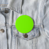 Chartreuse (Neon Green) 7FFF00 Farbe - Namensoptio Button (Beispiel)