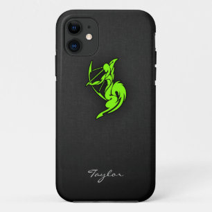 Chartreuse, Neon Green Sagittarius Case-Mate iPhone Hülle