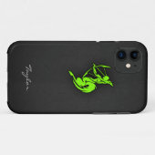 Chartreuse, Neon Green Sagittarius Case-Mate iPhone Hülle (Rückseite (Horizontal))