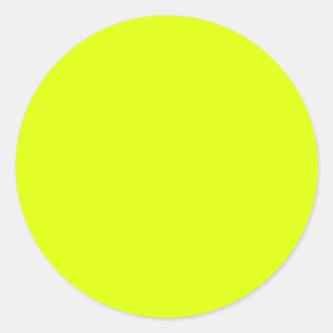 Chartreuse Runder Aufkleber