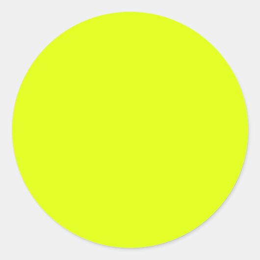 Chartreuse Runder Aufkleber (Vorderseite)