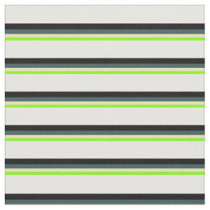 Chartreuse, Tan, Dunkelschiefer grau, schwarz und Stoff