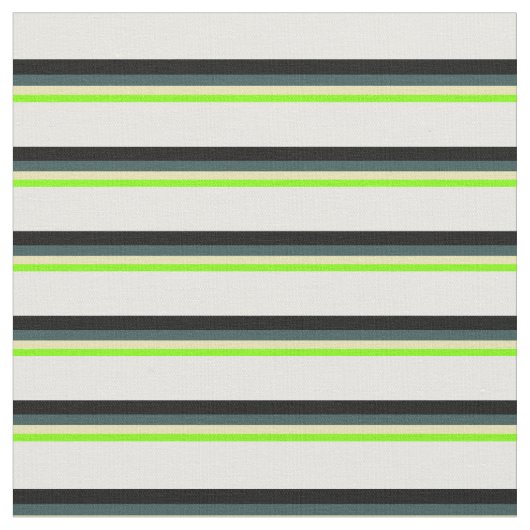 Chartreuse, Tan, Dunkelschiefer grau, schwarz und Stoff (Nahaufnahme)