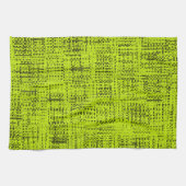 Chartreuse Tweed Geschirrtuch (Horizontal)