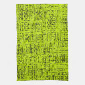 Chartreuse Tweed Geschirrtuch (Vertikal)