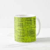 Chartreuse Tweed Kaffeetasse (VorderseiteRechts)