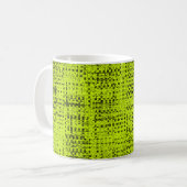 Chartreuse Tweed Kaffeetasse (Vorderseite Links)