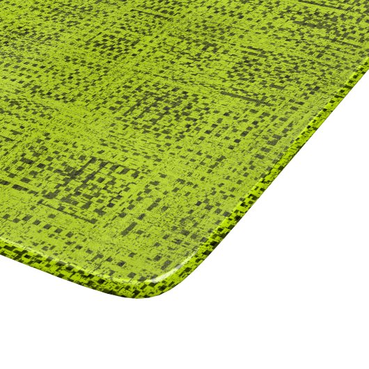 Chartreuse Tweed Schneidebrett (Ecke)