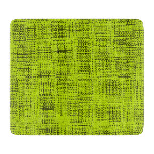 Chartreuse Tweed Schneidebrett