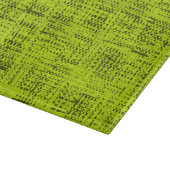 Chartreuse Tweed Schneidebrett (Ecke)