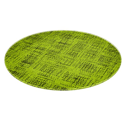 Chartreuse Tweed Schneidebrett (Ecke)