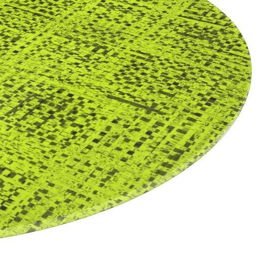 Chartreuse Tweed Schneidebrett (Ecke)