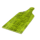 Chartreuse Tweed Schneidebrett (Ecke)