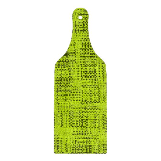 Chartreuse Tweed Schneidebrett (Vorderseite)
