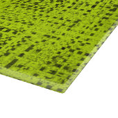 Chartreuse Tweed Schneidebrett (Ecke)