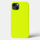 Chartreuse Yellow Case-Mate iPhone Hülle (Rückseite)