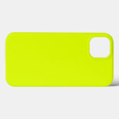Chartreuse Yellow Case-Mate iPhone Hülle (Rückseite (Horizontal))