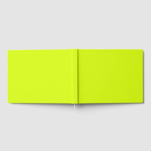 Chartreuse Yellow Gästebuch (Voll)