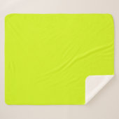 Chartreuse Yellow Sherpadecke (Vorderseite (Horizontal))