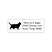 Chartreux Cat-Briefmarke Permastempel (Design)