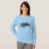 Chartreux Hemddamen T-Shirt (Vorne ganz)