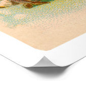 Chas Getzin Rare Baseball 1888 Poster (Ecke)