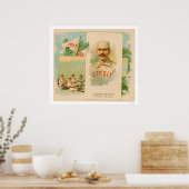 Chas Getzin Rare Baseball 1888 Poster (Küche)