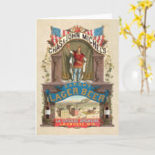 Chas. & John Michel's Export Lager Beer Karte (Gelbe Blume)