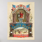 Chas. & John Michel's Export Lager Beer Poster (Vorne)