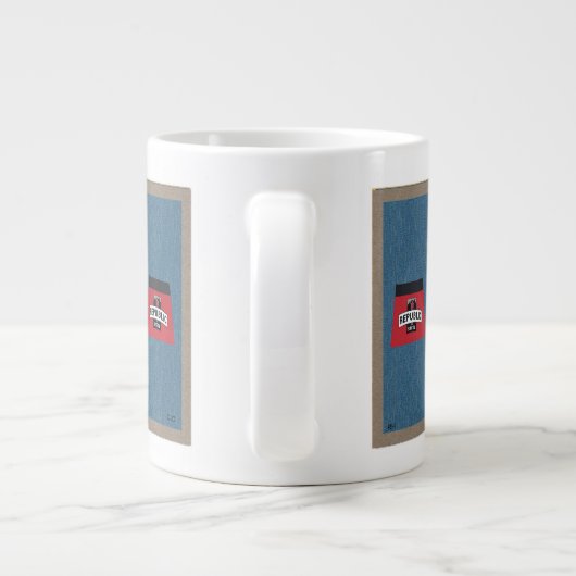 Chas M. White Jumbo Tasse (Rückseite)