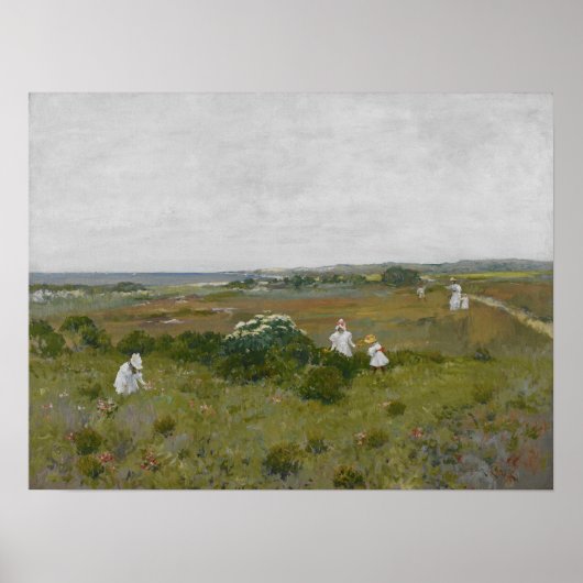 Chase - Blume am Meer 1890 Poster (Vorne)