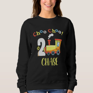 Chase Choo Zwei Zug 2. Geburtstag Dreht 2 Sweatshirt