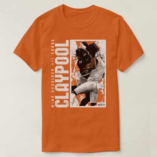 Chase Claypool catch T-Shirt (Design vorne)