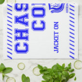 Chase Cobalt Geschirrtuch (Gefaltet)