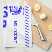 Chase Cobalt Geschirrtuch (Viertel Falte)