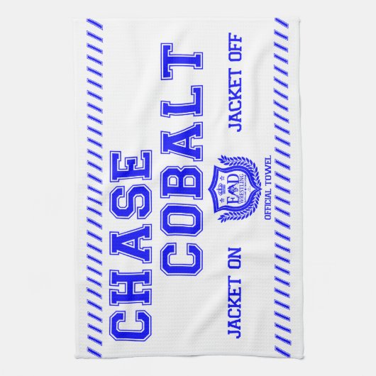 Chase Cobalt Geschirrtuch (Vertikal)