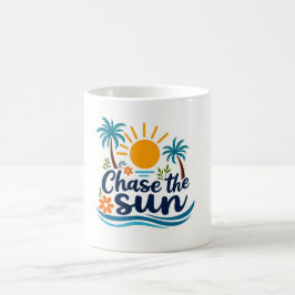 Chase die tropische Tasse der Sonne