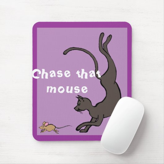 Chase diese Maus Mousepad (Mit Mouse)
